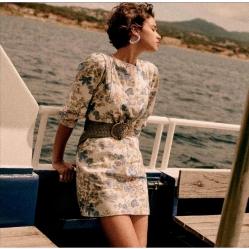 SÉZANE  100% Organic Cotton Denim Mini Dress